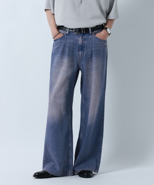 RAGEBLUE（レイジブルー） ワイドパンツ ジーンズ 10oz Denim Wide