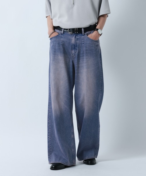 RAGEBLUE（レイジブルー） ワイドパンツ ジーンズ 10oz Denim Wide