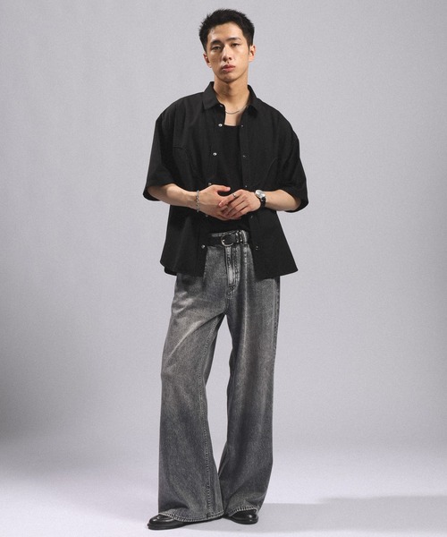 RAGEBLUE（レイジブルー） ワイドパンツ ジーンズ 10oz Denim Wide