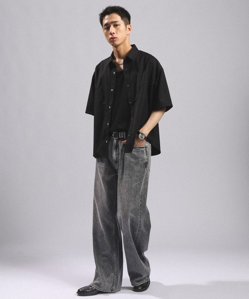 RAGEBLUE（レイジブルー） ワイドパンツ ジーンズ 10oz Denim Wide