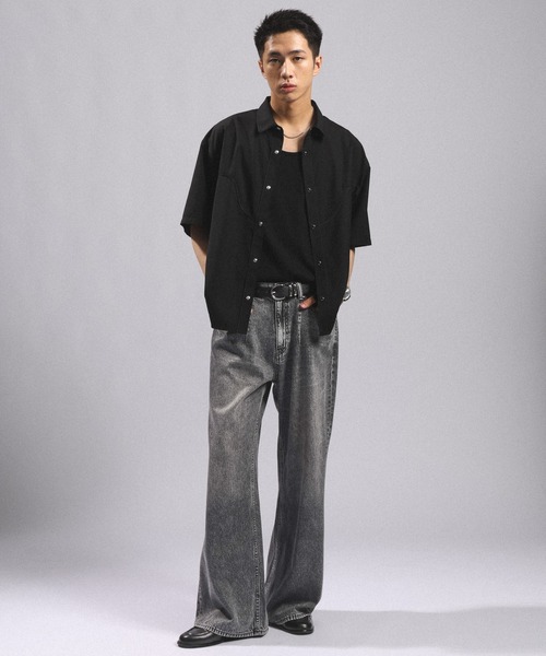 RAGEBLUE（レイジブルー） ワイドパンツ ジーンズ 10oz Denim Wide