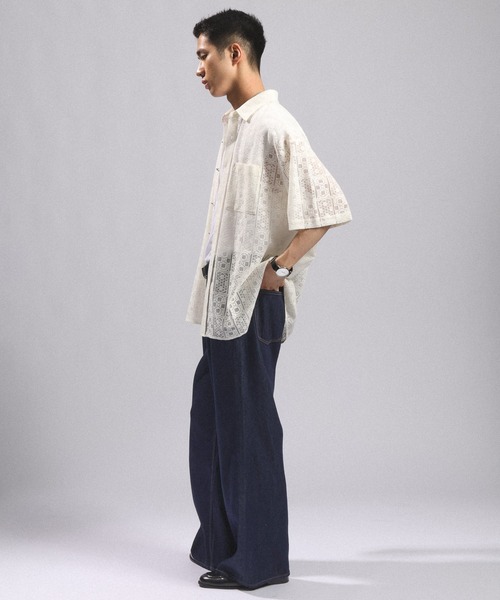 RAGEBLUE（レイジブルー） ワイドパンツ ジーンズ 10oz Denim Wide