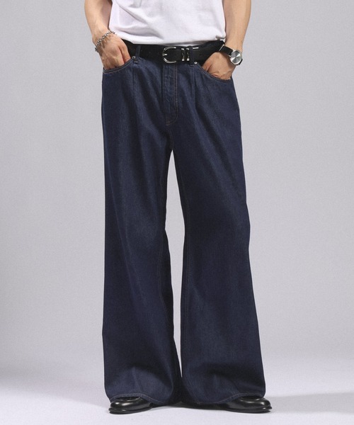 RAGEBLUE（レイジブルー） ワイドパンツ ジーンズ 10oz Denim Wide
