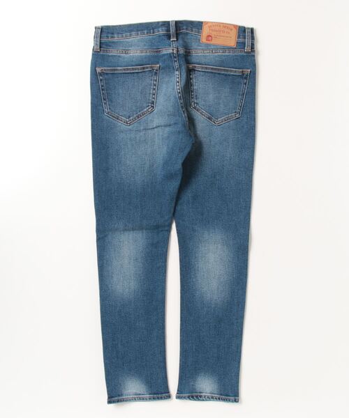 「The DUFFER of ST.GEORGE」 スキニーデニムパンツ LARGE ライトインディゴブルー メンズの画像