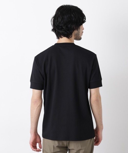 NANO universe（ナノ・ユニバース） ヘンリーネック tシャツ