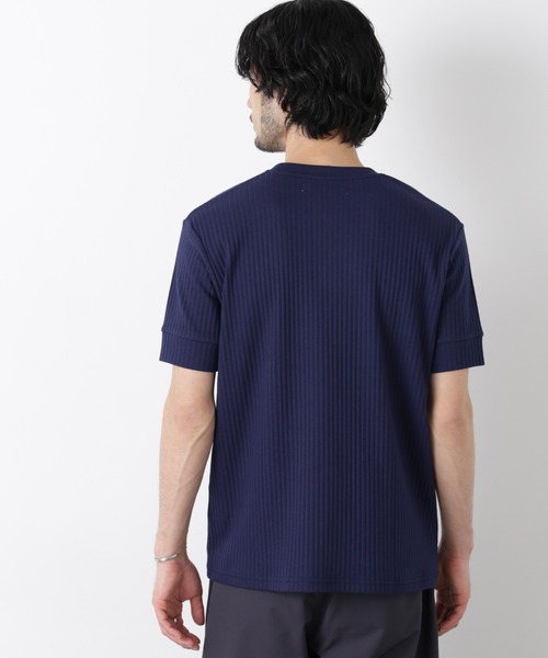 NANO universe（ナノ・ユニバース） ヘンリーネック tシャツ