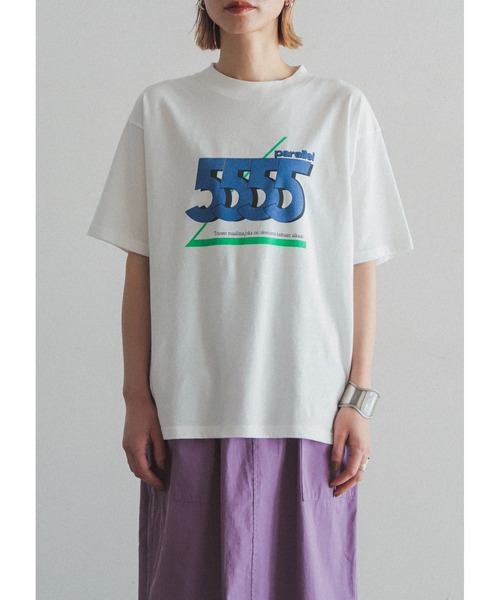「FIL DE FER」 半袖Tシャツ FREE ブルー レディース_画像8