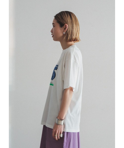「FIL DE FER」 半袖Tシャツ FREE ブルー レディース_画像9