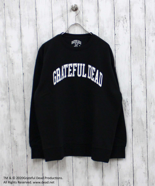 「Grateful Dead」 スウェットカットソー L ダークグリーン メンズ_画像2
