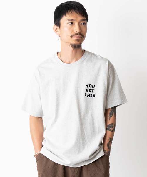 tシャツ 7.4oz YOU GOT THIS 刺繍TEE メンズ レディースの画像
