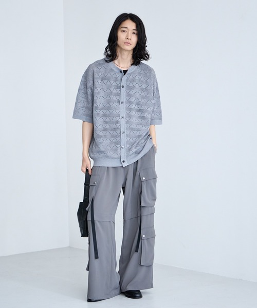 PRIDE INTERNATIONAL DESIGN カーゴパンツ RAGEBLUE（レイジブルー） カーゴパンツ Design Cargo Wide Straight