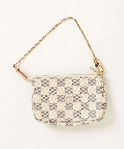 LOUIS VUITTON ダミエ　 ミニ・ポシェット・アクセソワール LOUIS VUITTON（ルイ・ヴィトン） ダミエ アズール ミニ ポシェット