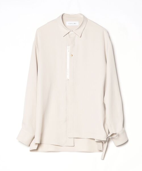 「CULLNI」 長袖シャツ 2 ベージュ メンズ