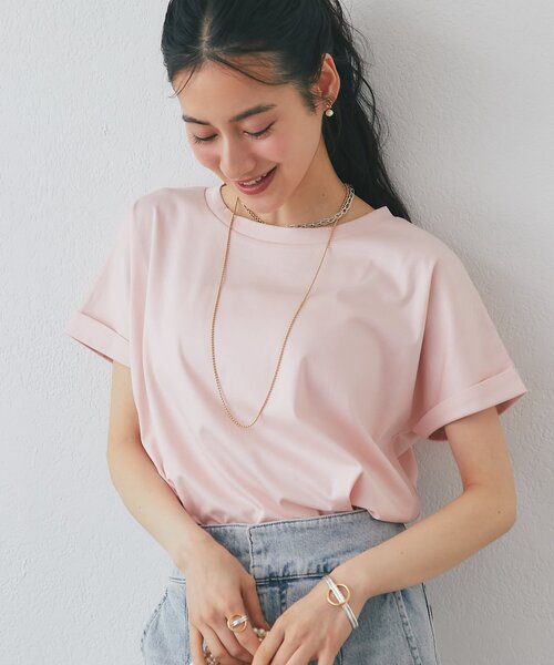 tシャツ 「復刻・今すぐお届け！」ターンバックカットソー レディースの画像