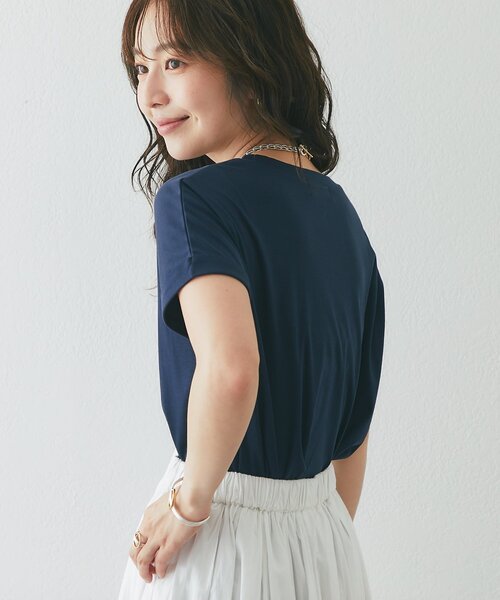 tシャツ 「復刻・今すぐお届け！」ターンバックカットソー レディースの画像