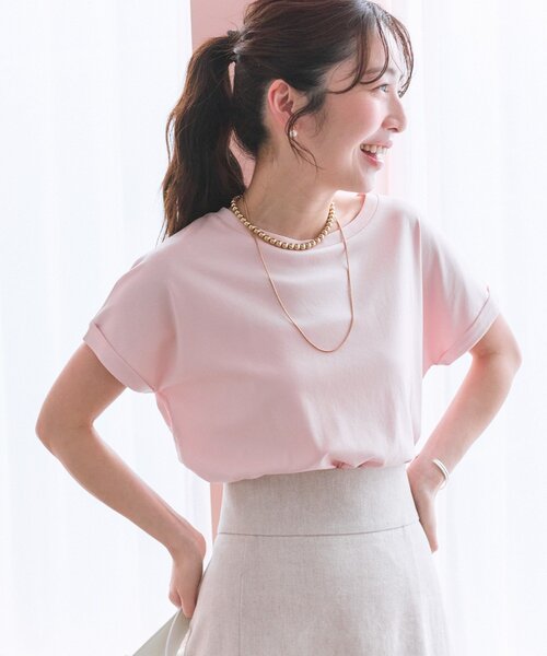tシャツ 「復刻・今すぐお届け！」ターンバックカットソー レディースの画像