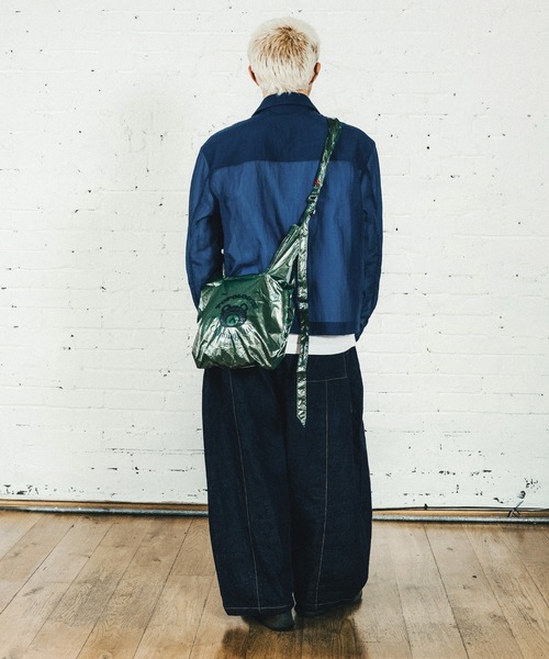 「Topologie」 ハンドバッグ ONE SIZE ダークブルー レディース_画像6