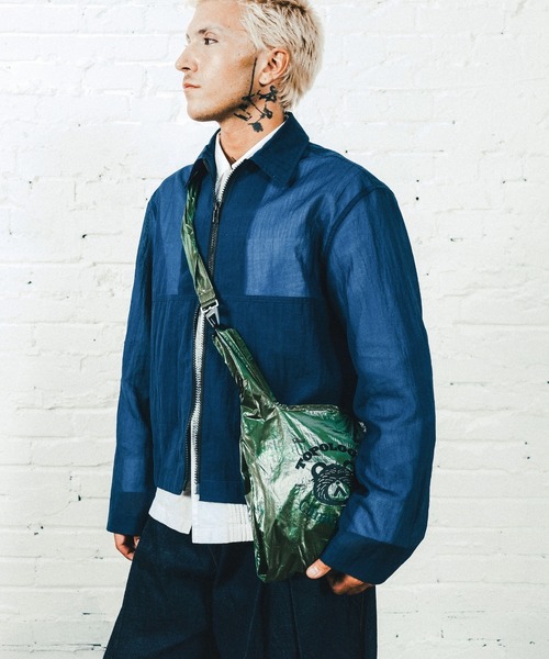 「Topologie」 ハンドバッグ ONE SIZE ダークブルー レディース_画像7