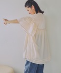 チュニック 「イージーケア」ダブルフロントステ...の詳細画像2
