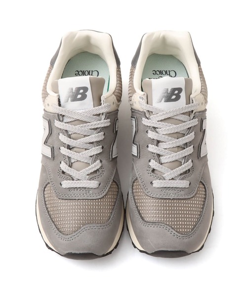 「New Balance」 ローカットスニーカー 25.0cm グレー レディース_画像5