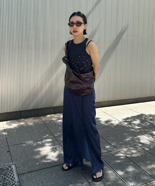 Ameri（アメリ） スカート MEDI FRUIT DOT VEIL SKIRT : ZOZOTOWN