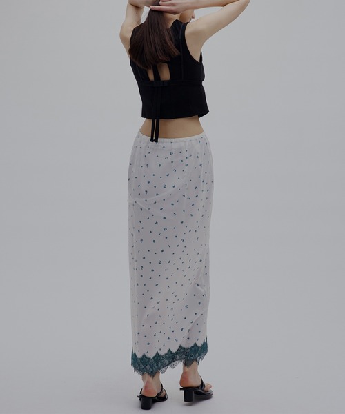 Ameri（アメリ） スカート MEDI FRUIT DOT VEIL SKIRT : ZOZOTOWN