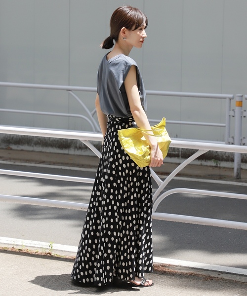 「VERMEIL par iena」 ロングスカート 38 ブラック レディース_画像6