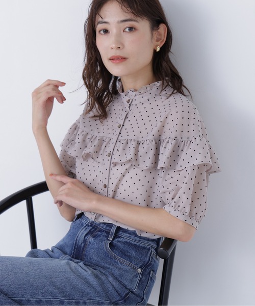 NATURAL BEAUTY BASIC（ナチュラルビューティーベーシック） ブラウス