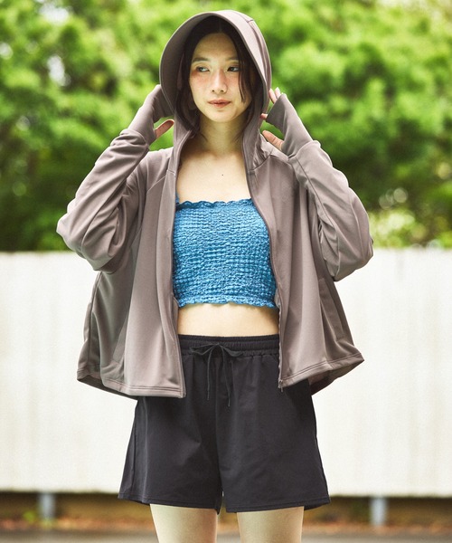 Kappa（カッパ） ラッシュガード 日よけフェイスガード付きラッシュ