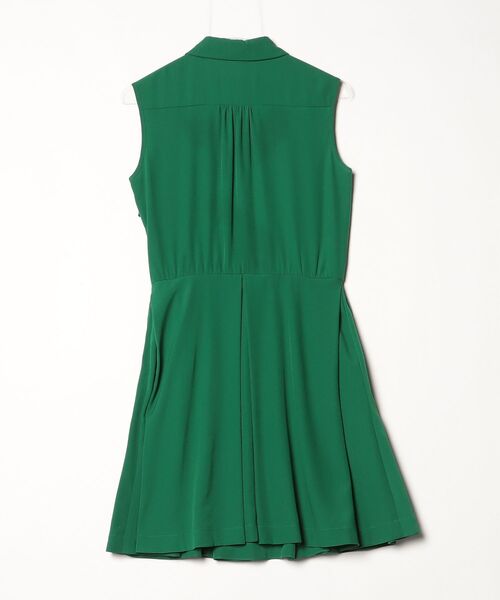 「SPORTMAX」 ノースリーブワンピース 40 グリーン レディース_画像2