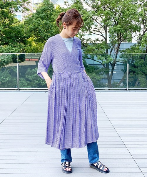 ワンピース Beams Boy レーヨン カシュクール 7分袖 ワンピース Zozotown Paypayモール店 通販 Paypayモール