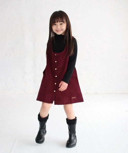 Rora（ローラ） ワンピース ミント ジャンパースカート (3color 