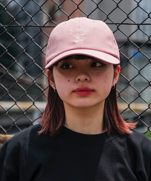 THRASHER キャップ 帽子 GONS ART 6P DAD CAP/スラッシャー