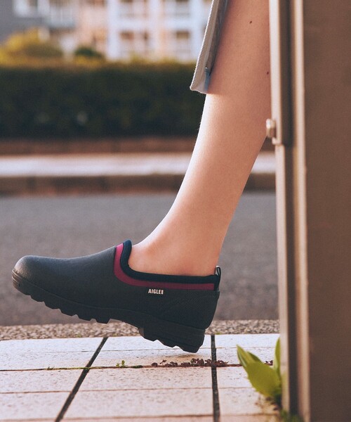 エーグル AIGLE レインシューズ レスフォー2 クロッグ アウトドア 防水 AIGLE レインシューズ 長靴 全天候対応 防水 レスフォー2