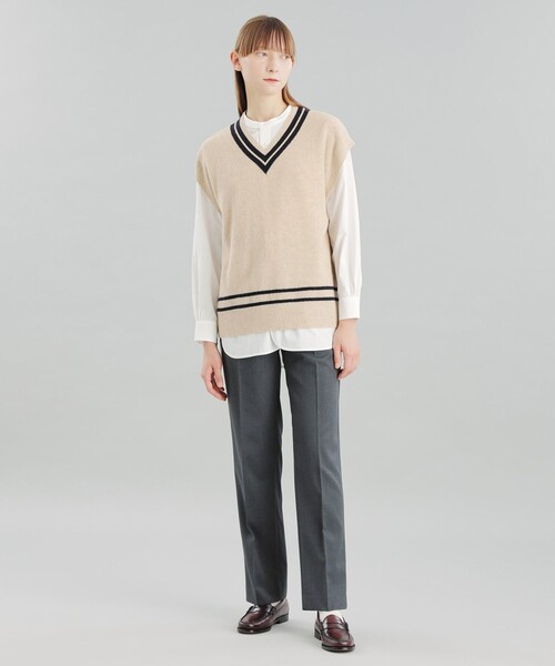 MACKINTOSH PHILOSOPHY ベスト GREY LABEL チルデンニットベスト