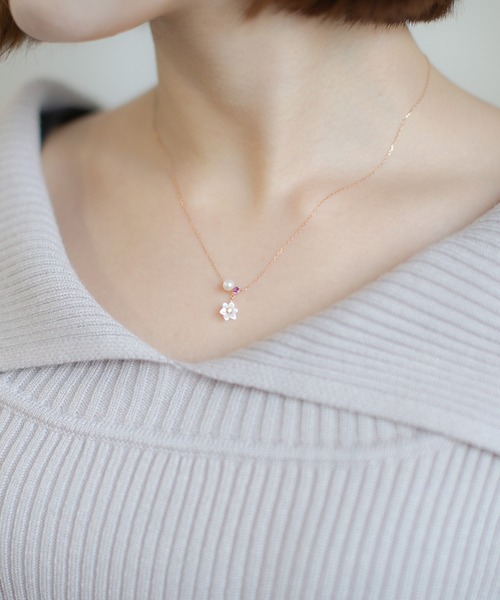 K10ブルームネックレス BLOOM（アクセサリー） ネックレス K10 イエローゴールド