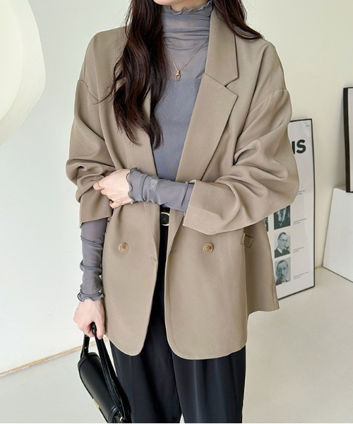 COCOMOMO tシャツ 裏起毛シアートップス ハイネック シアートップス