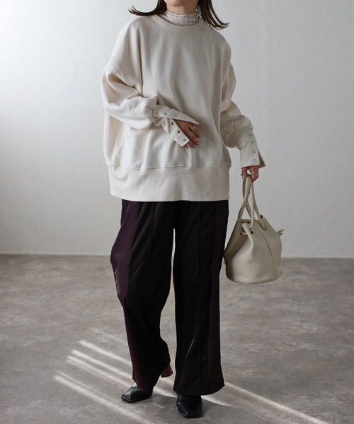 ap retro トレーナー スウェット バックオープンデザインプルオーバー