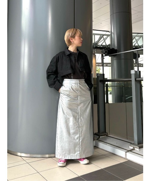 LAATO シャイニーペンシルスカート LAATO スカート shiny pencil skirt : ZOZOTOWN Yahoo!店 - 通販