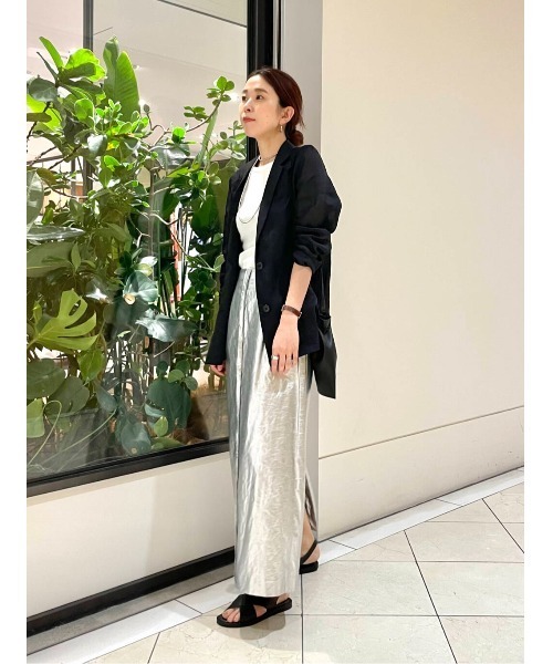 LAATO シャイニーペンシルスカート LAATO スカート shiny pencil skirt : ZOZOTOWN Yahoo!店 - 通販