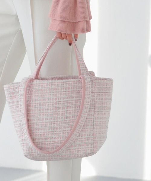 Fit more（フィットモア） ショルダーバッグ バッグ ツイード2WAY