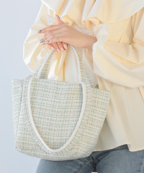 Fit more（フィットモア） ショルダーバッグ バッグ ツイード2WAY