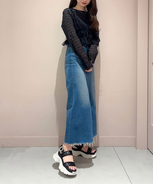 ESPERANZA サンダル 厚底キルティングスポサン 24SS レディース