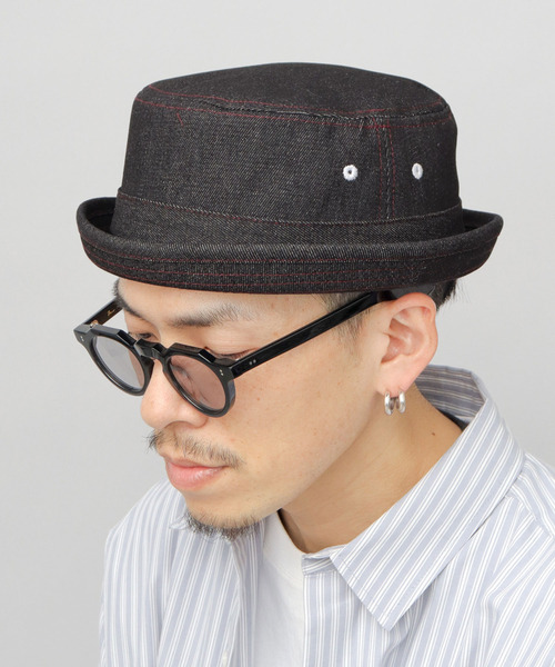 Ruben 帽子 ハット デニム ポークパイハット メンズ レディース