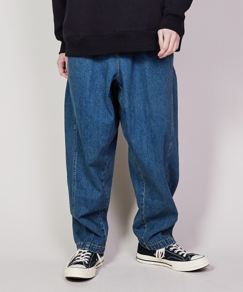 rehacer（レアセル） ジーンズ : Dip Dot Denim Pants / ディップ