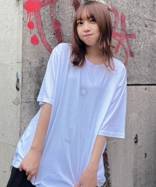 tシャツ 「ZOZOTOWN限定」LHP×Yuria Kizaki/Organic cotton「soleil」print T (UNISEX)/lh
