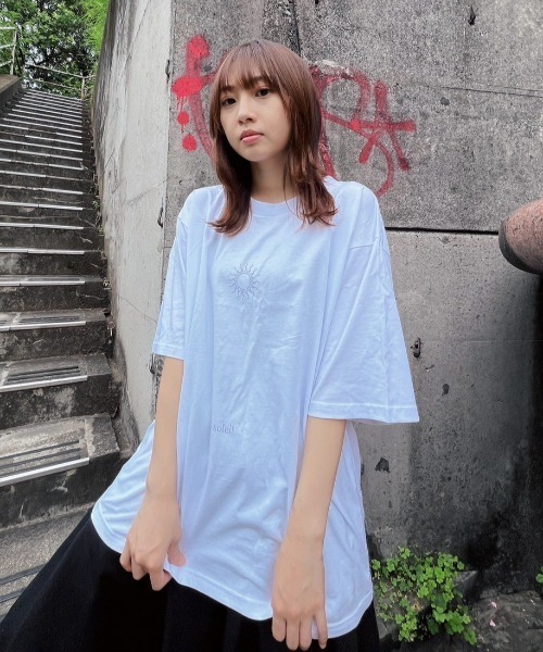 tシャツ 「ZOZOTOWN限定」LHP×Yuria Kizaki/Organic cotton「soleil」print T (Ladys)/lhp L.H.P tシャツ 「ZOZOTOWN限定」LHP×Yuria Kizaki/Organic