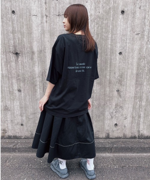 tシャツ 「ZOZOTOWN限定」LHP×Yuria Kizaki/Organic cotton「soleil」print T (Ladys)/lhp L.H.P tシャツ 「ZOZOTOWN限定」LHP×Yuria Kizaki/Organic