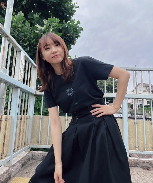 tシャツ 「ZOZOTOWN限定」LHP×Yuria Kizaki/Organic cotton「soleil」print T (Ladys)/lhp L.H.P tシャツ 「ZOZOTOWN限定」LHP×Yuria Kizaki/Organic