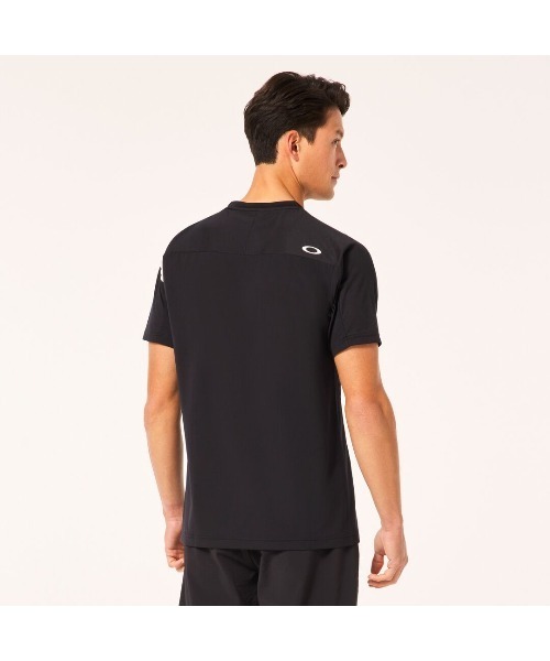 Oakley トレーニング Tシャツ 黒 OAKLEY オークリー 半袖 Tシャツ メンズ ENHANCE SS CREW 15.0